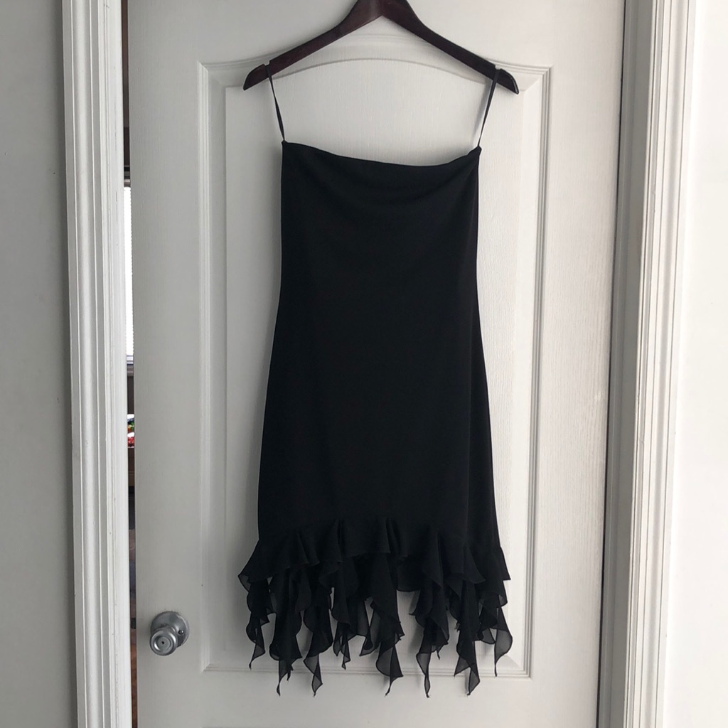 Cache Strapless Dress. Lined
